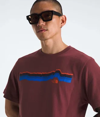 Camiseta de manga corta Evolution Tequila Sunrise para hombre — Gráfico