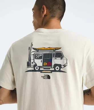 Camiseta de manga corta Evolution Van Life para hombre — Gráfico