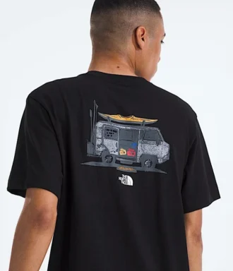 Camiseta de manga corta Evolution Van Life para hombre — Gráfico