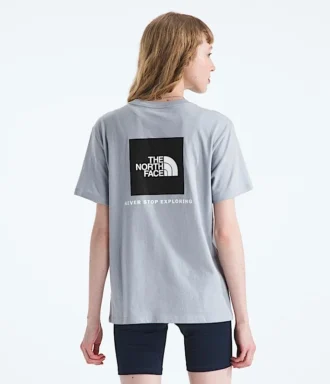 Camiseta de manga corta holgada Evolution Box NSE para mujer