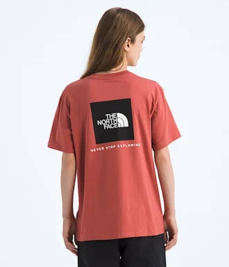 Camiseta de manga corta holgada Evolution Box NSE para mujer