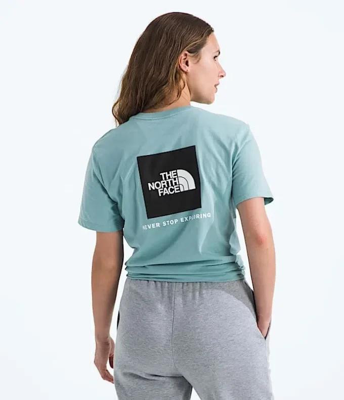 Camiseta de manga corta holgada Evolution Box NSE para mujer