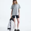 Camiseta de manga corta holgada Evolution Box NSE para mujer Camiseta de manga corta holgada Evolution Box NSE para mujer