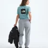 Camiseta de manga corta holgada Evolution Box NSE para mujer
