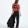 Camiseta de manga corta holgada Evolution Box NSE para mujer Camiseta de manga corta holgada Evolution Box NSE para mujer