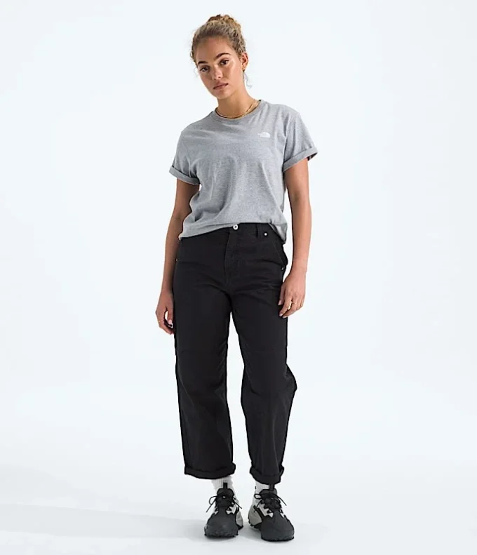Camiseta de manga corta holgada Evolution Box NSE para mujer Camiseta de manga corta holgada Evolution Box NSE para mujer
