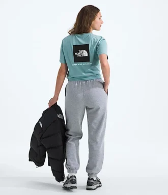 Camiseta de manga corta holgada Evolution Box NSE para mujer