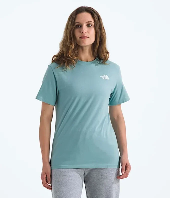 Camiseta de manga corta holgada Evolution Box NSE para mujer