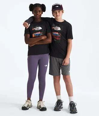 Camiseta de manga corta Landscapes para niño y niña