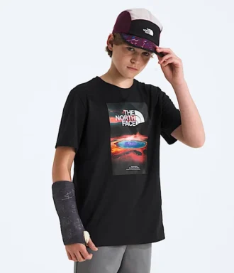Camiseta de manga corta Landscapes para niño y niña