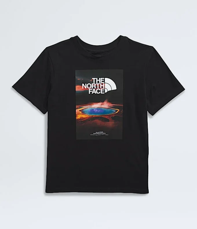 Camiseta de manga corta Landscapes para niño y niña
