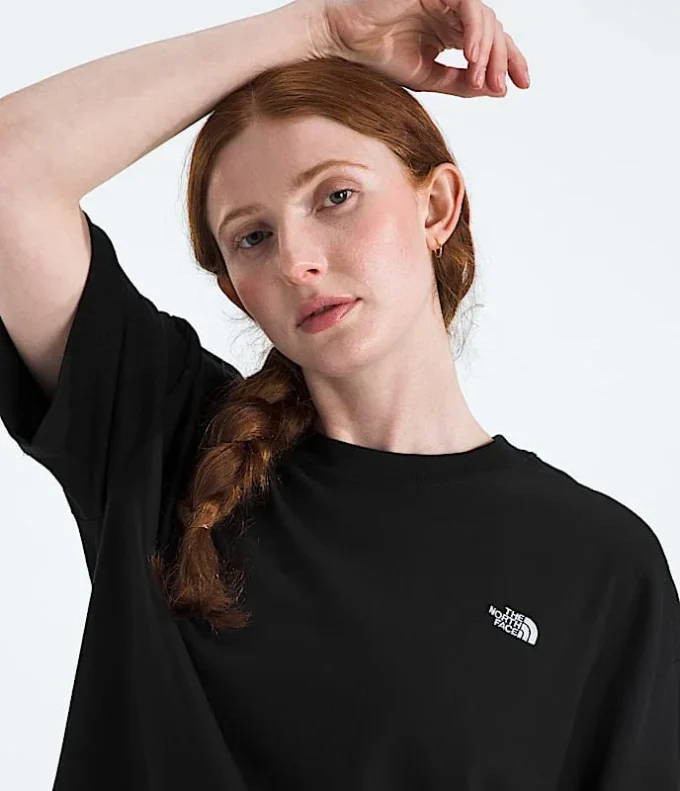 Camiseta de manga corta oversize TNF™ Essential Simple Dome para mujer Camiseta de manga corta oversize TNF™ Essential Simple Dome para mujer