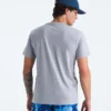 Camiseta de manga corta para hombre con mezcla de tres tejidos