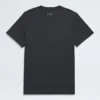 Camiseta de manga corta para hombre con mezcla de tres tejidos