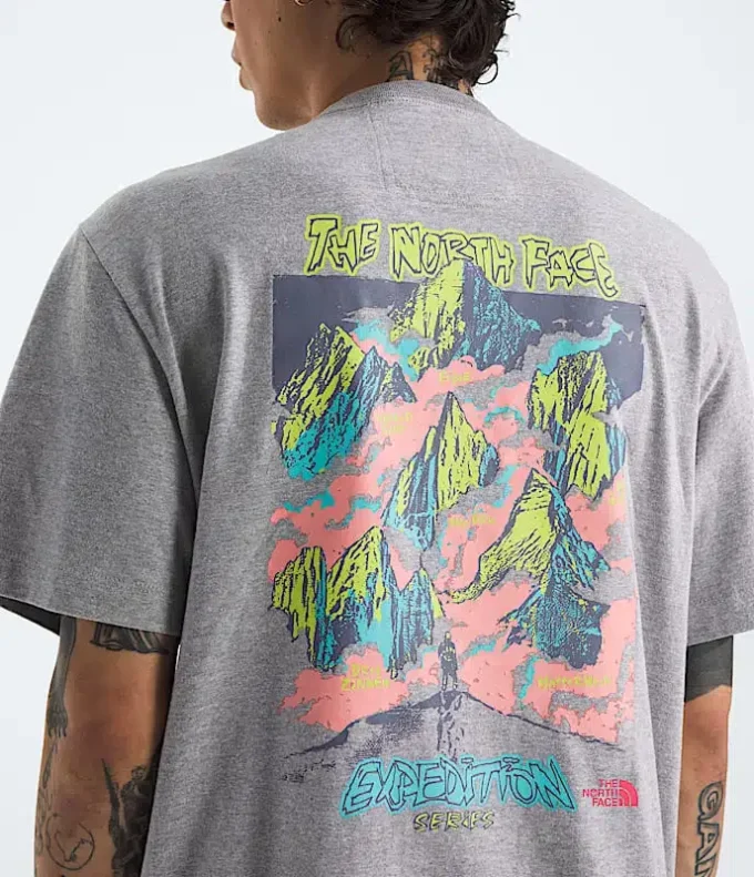 Camiseta de manga corta para hombre TNF™ Essential Expedition Series — Gráfico