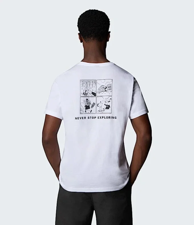 Camiseta de manga corta para hombre TNF X Bialetti Camiseta de manga corta para hombre TNF X Bialetti