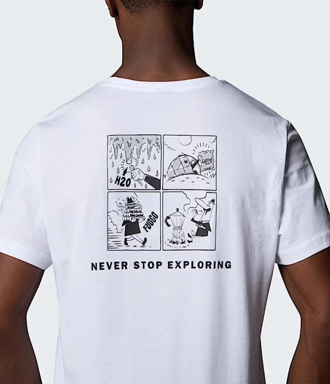 Camiseta de manga corta para hombre TNF X Bialetti Camiseta de manga corta para hombre TNF X Bialetti