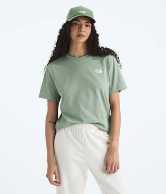 Camiseta de manga corta relajada Evolution Simple Dome para mujer
