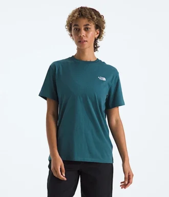 Camiseta de manga corta relajada Evolution Simple Dome para mujer
