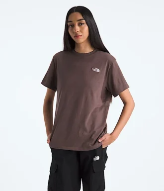 Camiseta de manga corta relajada Evolution Simple Dome para mujer