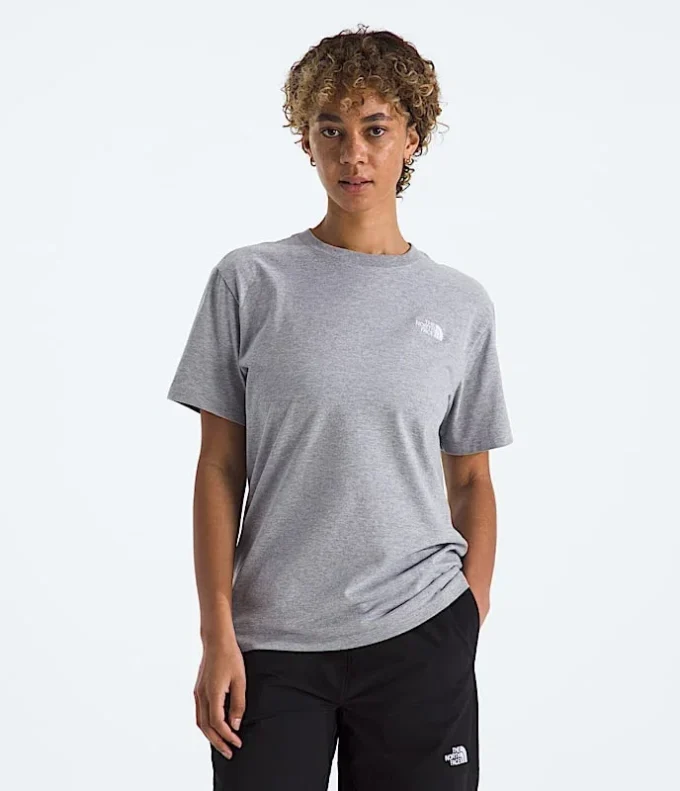Camiseta de manga corta relajada Evolution Simple Dome para mujer Camiseta de manga corta relajada Evolution Simple Dome para mujer