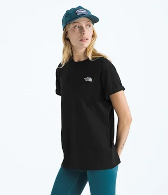 Camiseta de manga corta relajada Evolution Simple Dome para mujer