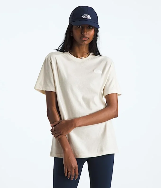 Camiseta de manga corta relajada Evolution Simple Dome para mujer Camiseta de manga corta relajada Evolution Simple Dome para mujer