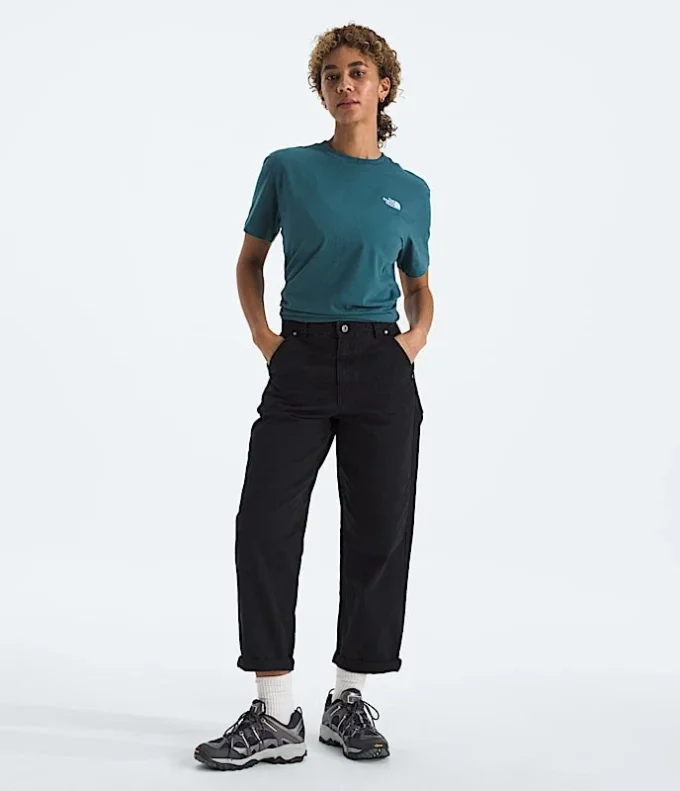 Camiseta de manga corta relajada Evolution Simple Dome para mujer Camiseta de manga corta relajada Evolution Simple Dome para mujer