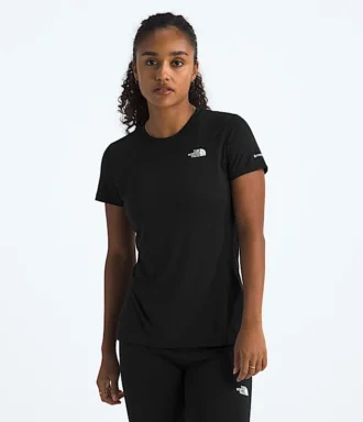Camiseta de manga corta TNF X Smartwool para mujer, mezcla de merino 150