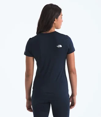 Camiseta de manga corta TNF X Smartwool para mujer, mezcla de merino 150