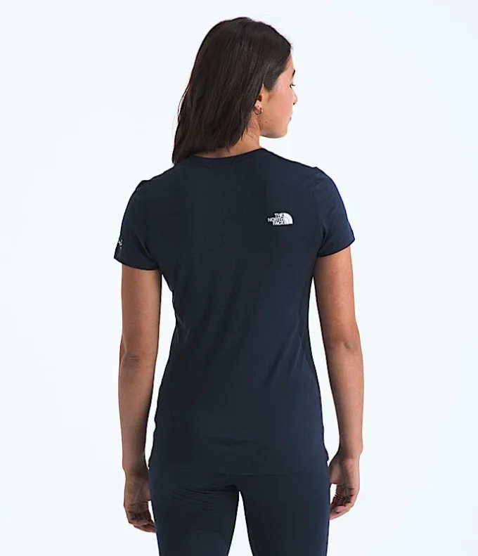 Camiseta de manga corta TNF X Smartwool para mujer, mezcla de merino 150 Camiseta de manga corta TNF X Smartwool para mujer, mezcla de merino 150