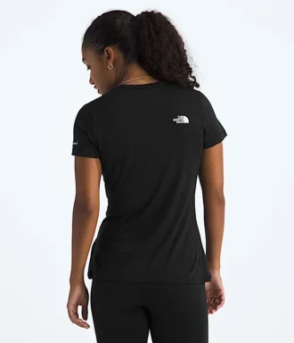 Camiseta de manga corta TNF X Smartwool para mujer, mezcla de merino 150