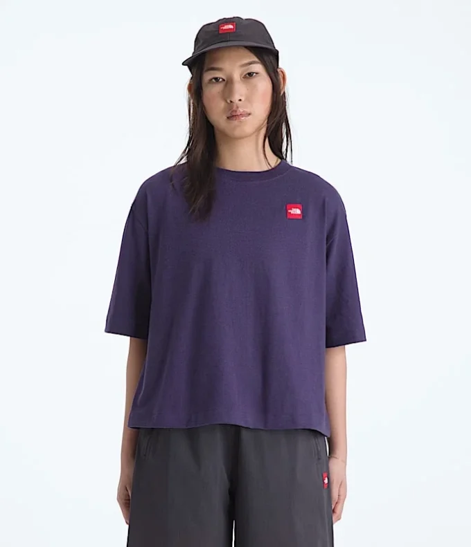 Camiseta de manga corta y corte cuadrado TNF™ Red Box para mujer Camiseta de manga corta y corte cuadrado TNF™ Red Box para mujer