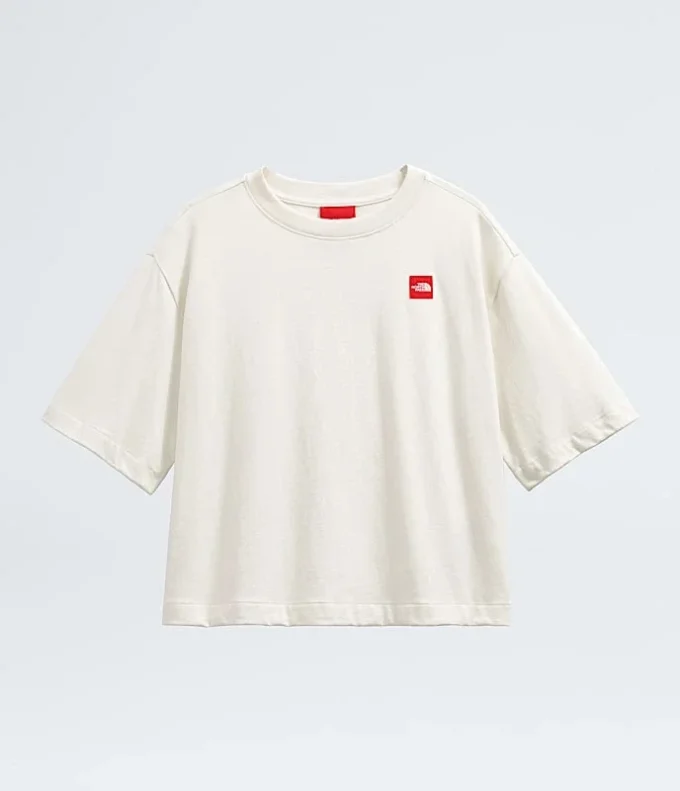 Camiseta de manga corta y corte cuadrado TNF™ Red Box para mujer Camiseta de manga corta y corte cuadrado TNF™ Red Box para mujer