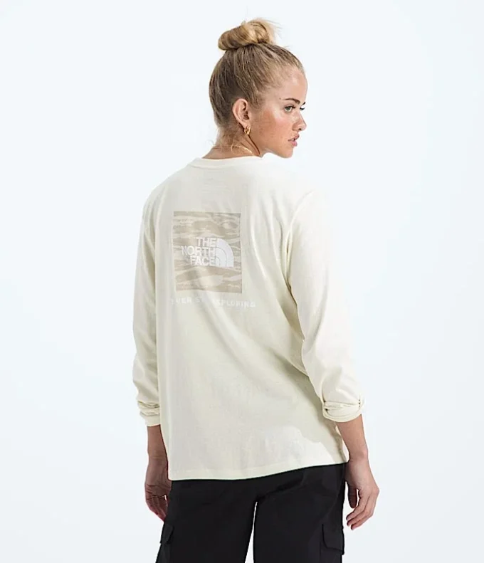 Camiseta de manga larga Evolution Box NSE Fill Light para mujer — Estampado Camiseta de manga larga Evolution Box NSE Fill Light para mujer — Estampado