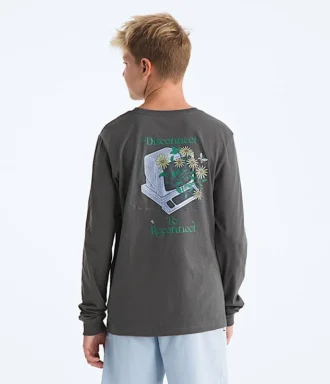 Camiseta de manga larga Evolution Disconnect para niño y niña — Estampado
