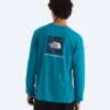 Camiseta de manga larga Evolution Regenerative Ink Box NSE para hombre — Gráfico