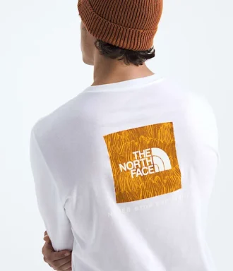 Camiseta de manga larga Evolution Regenerative Ink Box NSE para hombre — Gráfico