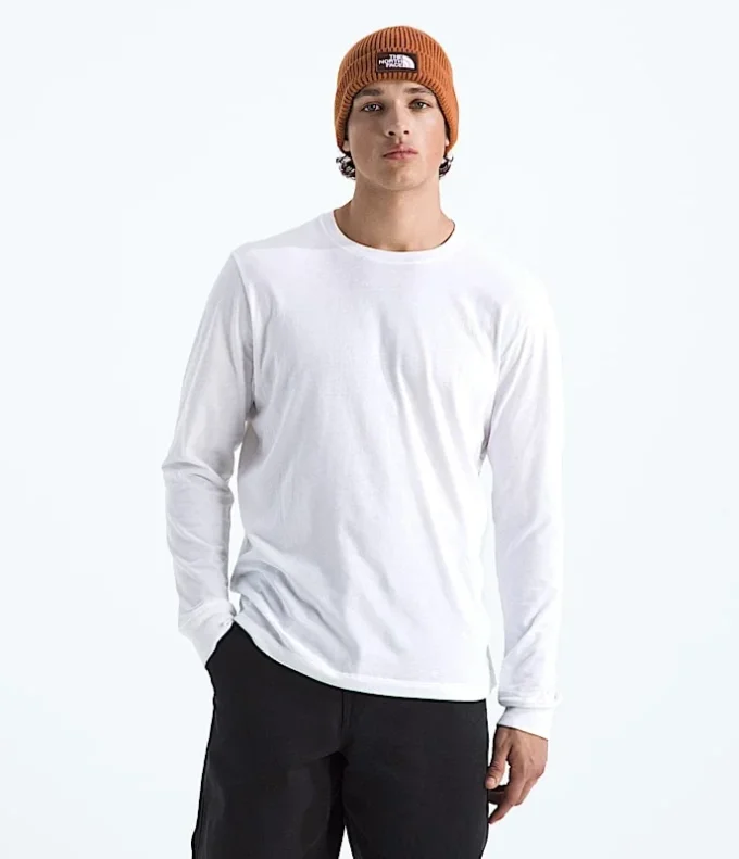 Camiseta de manga larga Evolution Regenerative Ink Box NSE para hombre — Gráfico