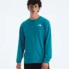 Camiseta de manga larga Evolution Regenerative Ink Box NSE para hombre — Gráfico