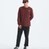 Camiseta de manga larga Evolution Simple Dome Regular para hombre