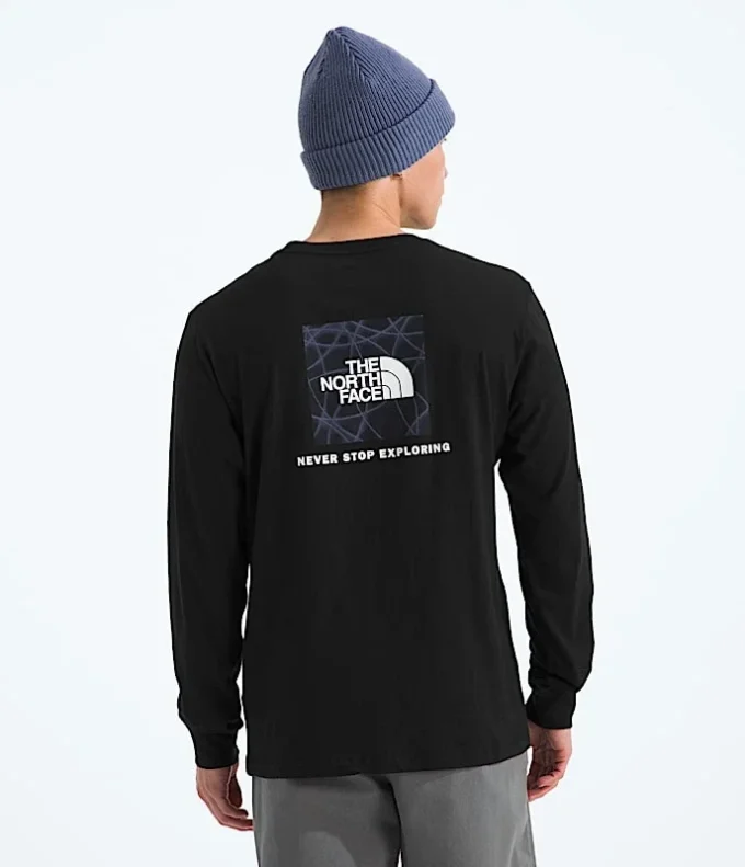 Camiseta de manga larga Evolution Sun Halos Box NSE para hombre — Gráfico Camiseta de manga larga Evolution Sun Halos Box NSE para hombre — Gráfico