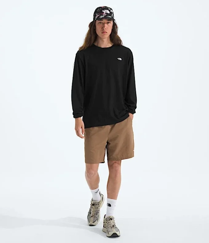 Camiseta de manga larga TNF™ Essential Simple Dome Relaxed para hombre