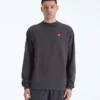 Camiseta de manga larga TNF™ Red Box para hombre