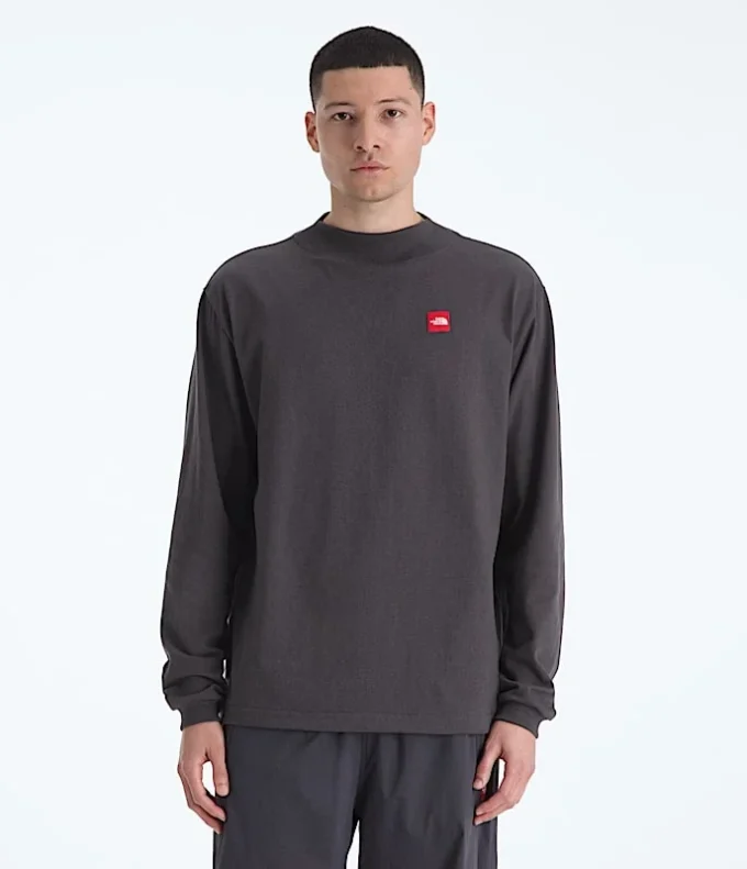 Camiseta de manga larga TNF™ Red Box para hombre