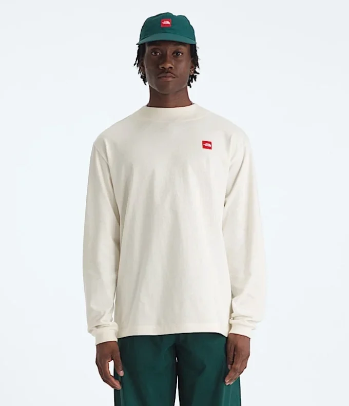 Camiseta de manga larga TNF™ Red Box para hombre