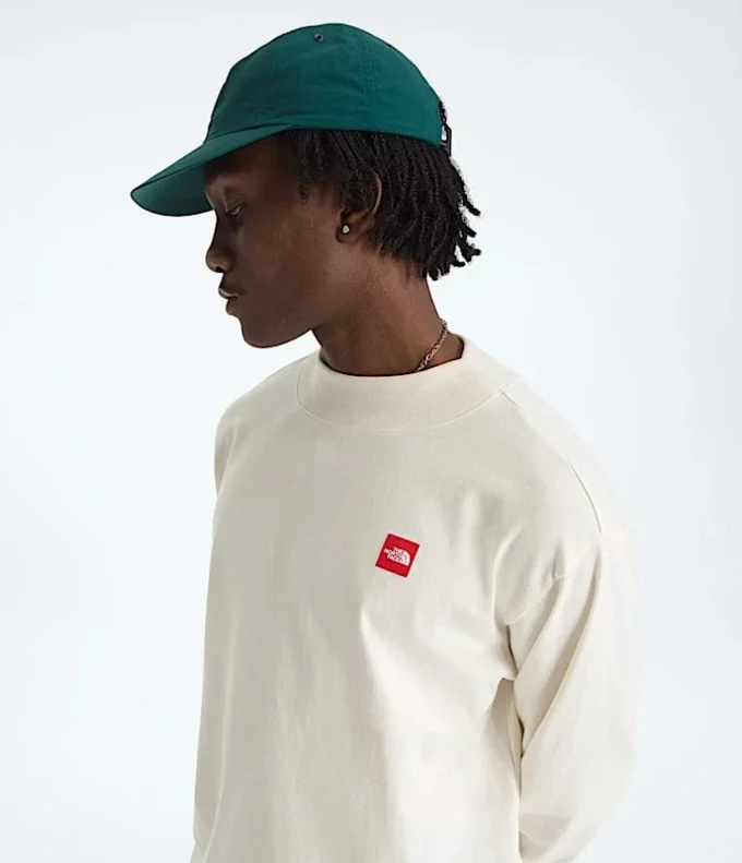 Camiseta de manga larga TNF™ Red Box para hombre