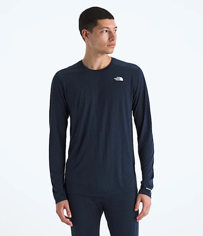 Camiseta de manga larga TNF X Smartwool para hombre, mezcla de merino 150