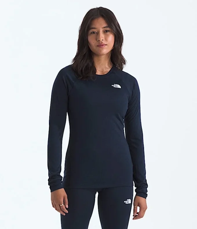 Camiseta de manga larga TNF X Smartwool para mujer, mezcla de merino 150 Camiseta de manga larga TNF X Smartwool para mujer, mezcla de merino 150