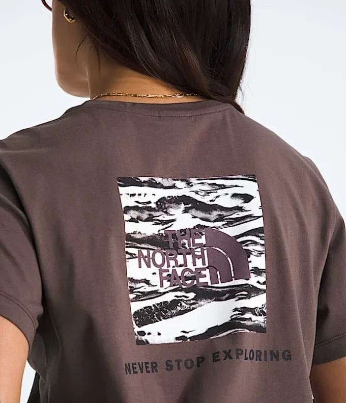 Camiseta holgada NSE Box Edge Of Light Infill para mujer